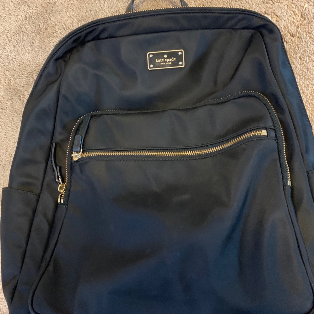 Kate Spade Black Backpack